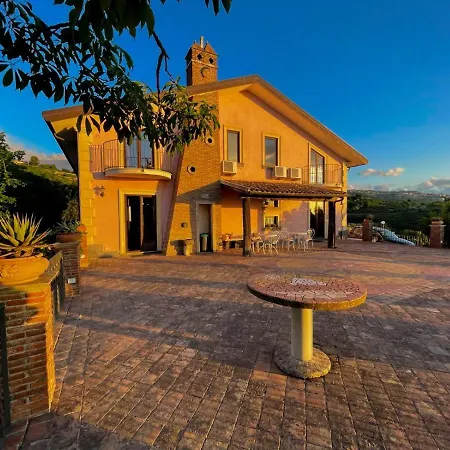 Panoramica Dell'etna Villa SantʼAlfio