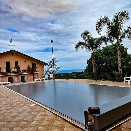 Villa Panoramica Dell'etna SantʼAlfio